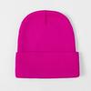 [En stock] Gorro de punto de talla grande con logotipo personalizado más vendido transfronterizo, tendencia europea y americana, cálido para exteriores, gorro frío