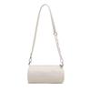 Bolsos de Moda y Suaves para Niñas, Belleza Gentil e Intelectual, Bolso de Hombro Cruzado, Bolso Cilíndrico de Color Macarrón Simple y Elegante