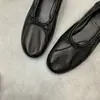 Scarpins femininos de couro de ovelha com salto bloco, nova coleção 2026, saltos altos clássicos e elegantes com laço, sapatilhas de couro macio