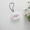 Pingente de Pelúcia Desenho Animado Fofo Ins para Mochila Escolar de Estudante Decoração Pendente DIY Adesivo de Nome para Jardim de Infância Cordão de Boneca