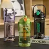 Nuevo Vaso de Plástico de Shanghe Technology, Vaso de Agua Portátil Grande de Gran Capacidad Anticaídas, Vaso de Agua para Deportes al Aire Libre de Verano para Estudiantes Hombres y Mujeres