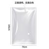 Bolsa de compresión al vacío para colgar chaqueta de plumas bolsa de vacío para almacenamiento de abrigos ropa de vacío bolsa de vacío para colgar ropa cubierta de polvo al vacío