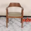 Respaldo de silla de comedor de madera maciza al por mayor mesa y silla de comedor comercial simple retro restaurante dedicado silla de negociación italiana de la antigüedad silla de Hiroshima