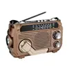 PX777 radio transfronteriza de comercio exterior generación de energía a manivela carga solar multibanda multifunción