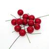 Suministros de decoración navideña de Amazon, corona navideña de ratán con simulación de bayas de 1,2 cm y frutos rojos, accesorios de anillo.