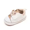 Sapatos de bebê primavera e outono 0-1 ano sapatos de bebê antiderrapantes sapatos casuais de bebê desenho animado cabeça de urso sapatos de criança BMH3011