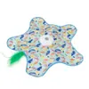Juguete Eléctrico Inteligente para Gatos de Nuevo Modelo Transfronterizo con Funciones de Entretenimiento Propio y Alivio del Aburrimiento, Juguete de Plumas para Gatos que Hace Sonido Dos en Uno
