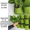 Venda Direta Saco de Plantio de Feltro Saco de Plantas de Parede Tridimensional Proteção de Encosta Parede Verde de Plantas Verdes Jardinagem Vertical Múltiplos Compartimentos Saco Não Tecido