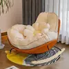 Sillón individual estilo nórdico, sofá reclinable para balcón, sala de estar, dormitorio, ocio, reclinable, para dormir, silla doble de lujo para exteriores