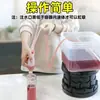 Dispensador automático de vinho, dispensador de jarra de vinho com auto sucção, dispensador totalmente automático de licor, vinho de frutas e vinho, filtro de vinho para uso doméstico