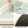 Fábrica de alfombras de cachemir con diseño de gato, venta al por mayor, para sala de estar, dormitorio, alfombra lavable a máquina, linda alfombra de dibujos animados para ventana salediza, manta para mesita de noche