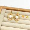 Nova Moda Europeia e Americana Luxo Leve High-End Brincos de Borla Simples Versátil Brincos de Tachinha para Mulheres Tendência