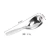 Acero Inoxidable Lujo Ligero Cabeza Plana Cuchara Común Hogar Cocina Cuchara Grande para Sopa Mango Engrosado Anti-quemaduras Cuchara para Servir Restaurante Venta al por Mayor