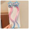 Peluca Infantil Little Pony Trenza Manchas Princesa Linda Dibujo Animado Estrella de Cinco Puntas Tocado Pinza para el Cabello de Bebé Accesorios para el Cabello