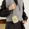 2026 Novo Estilo Casual Versátil Mini Porta-Moedas para Mulheres, Tecido de Nylon Resistente à Água Portátil Pequena Bolsa Quadrada Porta-Chaves Transfronteiriço