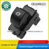 6490.E3 para Peugeot 207 2008-2012 Levantador de Vidro Interruptor Simples Interruptor de Janela Elétrica