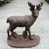 Estilo Europeu Ferro Fundido Ferro Forjado Retro Batente de Porta Batente Superior Batente de Porta Amortecedor de Porta Batente Superior de Porta Decoração de Jardim Residencial Ornamento