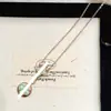 [Colección de Flores] Pulsera de Trébol de Cuatro Hojas Fritillaria Versión Alta Collar de Diamante Redondo Anillo de Diseño de Lujo Alto Pendientes para Mujer