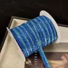 Cinturón de terciopelo de cebolla de color DIY moño dorado y plateado accesorios para ropa cinta cinta de doble color brillante venta al por mayor