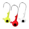 Anzol de Cabeça de Chumbo Reforçado Luya Isca Macia Anzol de Pesca Luminoso Colorido Peixe Macio Colorido Luminoso Isca Falsa Anzol de Pesca Colorido Luminoso