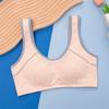 Primavera y Verano algodón transpirable sujetador de niña estudiante de secundaria chaleco deportivo delgado ropa interior de desarrollo para niñas niños