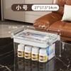 Caja de almacenamiento de medicina familiar multicapa portátil caja de medicina para niños botiquín de primeros auxilios caja médica a prueba de polvo caja de almacenamiento engrosada caja de medicina pequeña