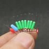 Frijol Espacial Silicona Granel Ajustado Verde Fluorescente Amarillo Azul Gris de Combate Azul Fuego Colorido 7+2 Equipo de Pesca Accesorios Pequeños Granel