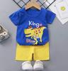 2025 Nueva Camiseta de Manga Corta para Niños Verano Infantil Niños y Niñas Bebé Manga Corta Set de Pantalones Cortos Hogar Venta al por Mayor