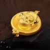 Vietnam banho de ouro de areia ouro real auspicioso Maitreya Buda boca sorridente sempre aberta proteção Buda colar e-commerce ao vivo fábrica atacado