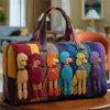 2026 Bolsa de Viaje Acolchada Portátil de Corta Distancia Nueva, Bolsa Deportiva Multifuncional para Fitness, Sitio Independiente de Amazon Transfronterizo