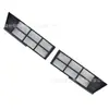 Adequado para 25 Azul Escuro S05 Ev Rede Frontal à Prova de Insetos Peças Decorativas Externas do Carro Pintadas de Preto Modificação de Fibra de Carbono