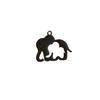 Accesorios de joyería colgante DIY de acero inoxidable transfronterizos materiales hechos a mano animal auspicioso colgante de collar comercio al por mayor
