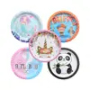 Suministros para Fiesta de Cumpleaños Platos de Papel Desechables Colección Tema Infantil Impresión de Anime Platos Engrosados Estilo Nuevo