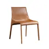 Cadeira de Jantar Minimalista Estilo Italiano Moderna Simples para Apartamento Pequeno Casa Cafeteria Hotel Cadeira Ins Nórdica Designer