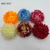 Flor de Crisantemo Cabeza de Garra de Dragón Simulada 12cm Flor Artificial Colorida Decoración para Bodas y Decoración del Hogar Flor de Seda Accesorios de Corona Hechos a Mano