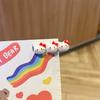 Linda horquilla de Sanrio para el pelo con forma de corazón para chica dulce, flequillo con clip lateral, tocado con melodía de dibujos animados