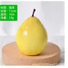 Accesorios de frutas simuladas Adornos de plástico de manzana Decoración de plátano y pera Modelo de fruta y verdura falsa Mango Uva Verduras para gabinete