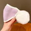 Nueva Máscara de Protección para Orejas de Niños de Invierno Color Sólido Transpirable Orejeras Protectoras para Orejas para Niños y Niñas Estudiantes Orejeras Engrosadas a Prueba de Viento y Calientes