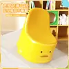 Silla con Respaldo para Niños Silla de Estudio Taburete Pequeño Asiento Engrosado Sofá para Bebé Silla de Comedor Banco Antideslizante Taburete de Baño para Bebés y Niños Pequeños