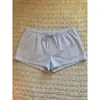 Pantalones Cortos de Pijama Rayados Azules Frescos de Verano para Mujer, Estilo Nuevo, Adecuados para Salir, Cómodos, Perezosos, Pantalones Cortos Caseros de Tallas Grandes