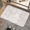 Alfombrilla de Suelo para Pintura al Óleo en el Hogar de Barro Diatomeas Alfombrilla de Puerta Alfombrilla Absorbente para Pies de Baño Alfombra Absorbente para Inodoro Alfombrilla de Puerta