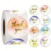Pegatinas de agradecimiento, pegatinas especiales para empaque de regalos domésticos y sellado de comida para llevar, pegatinas de etiquetas autoadhesivas al por mayor