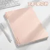 Capas de caderno de folhas soltas A4/B5/A5 podem ser combinadas com capas de caderno de folhas soltas na cor Morandi, capas de cor vintage para atacado