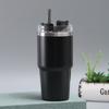 Termo de acero inoxidable de 20 oz y 30 oz de Amazon, taza de gran capacidad para coche con pajita.