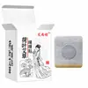 Parche herbal de hoja de loto y artemisa, igual que la popular marca "Qi Booster", para eliminar la humedad y promover el bienestar, se aplica en el ombligo