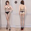 Mu Amor Lencería Sexy Malla Transparente Calcetines de Malla Ropa Sexy Colgante de Malla Pantalones Rojo Cibernético Sexy Gratis Uniforme Sexy Discoteca