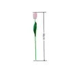 Tulipán individual flor artificial flor falsa hogar sentido húmedo alto sentido rosa decorativa boda tulipán fábrica al por mayor