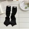 Meias de Cano Alto Retrô para Primavera/Verão de 2026 com Etiquetas de Tecido, Meias Estilo Japonês Jk, Antiderrapantes, Para Combinar com Sapatos de Couro, Meias Longas, Meias Afuniladas para Panturrilha
