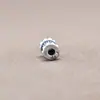 Yiluya Plata de ley S925 Estilo Nacional doble separador de palillos cuentas sueltas hecho a mano DIY cuerda trenzada con cuentas accesorios estilo étnico