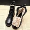 Botas de nieve para mujer, colección otoño/invierno 2026, engrosadas y forradas de felpa, versátiles, de suela gruesa, cálidas, de algodón
